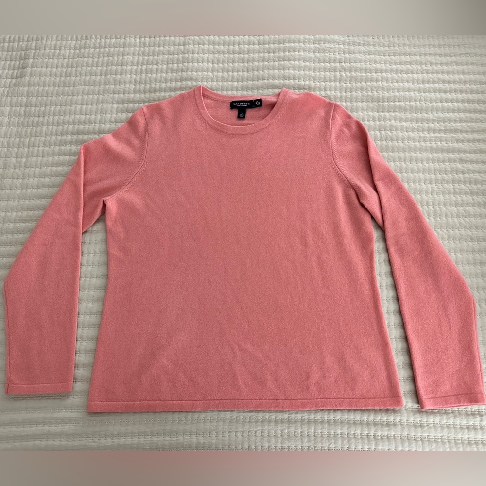 Cashmere Land’s End Women’s Crewneck Sweater